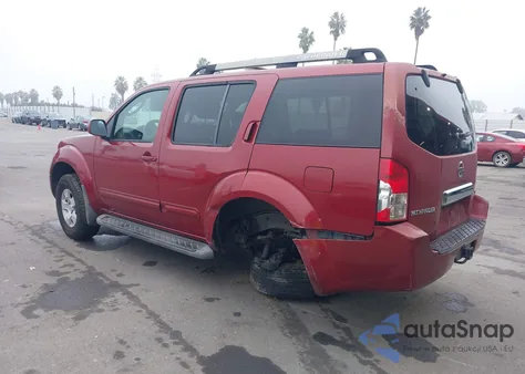 2005 Nissan Pathfinder Se from USA, damaged, VIN 5N1AR18U95C722432